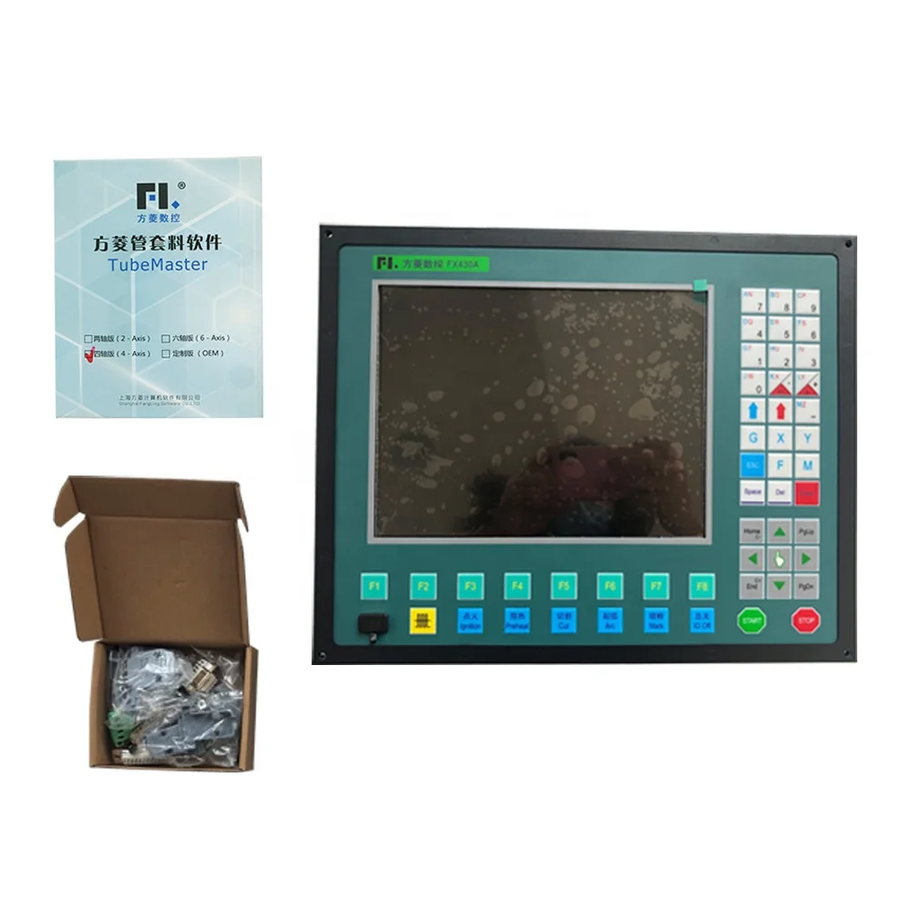 FLCNC FX430A Cnc Controller for 4 Axis Plasma Round square Tube Cutting Machine