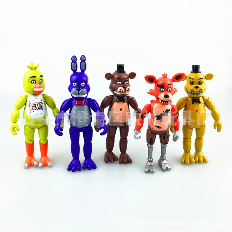 Anime Game Five Nights Freddy Pvc Action Figures Fnaf Freddy