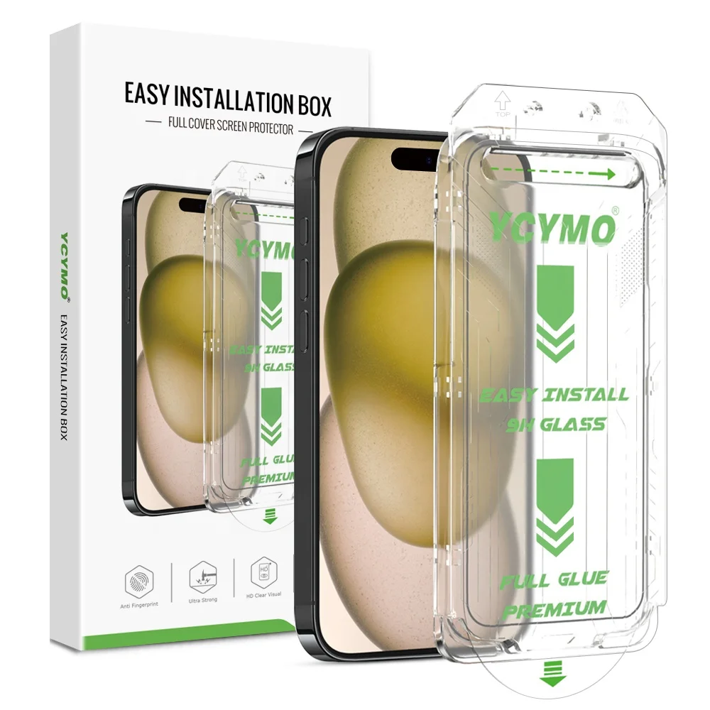 2 Pellicole In Vetro Temperato Per IPhone 16 Pro – Durezza 9H Anti Graffio