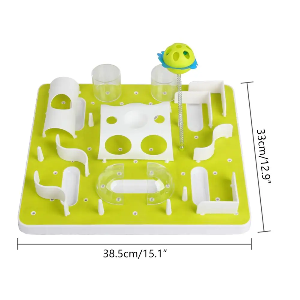 All-for-paws Cat Toy Food Dispenser Interactive Puzzle Feeder