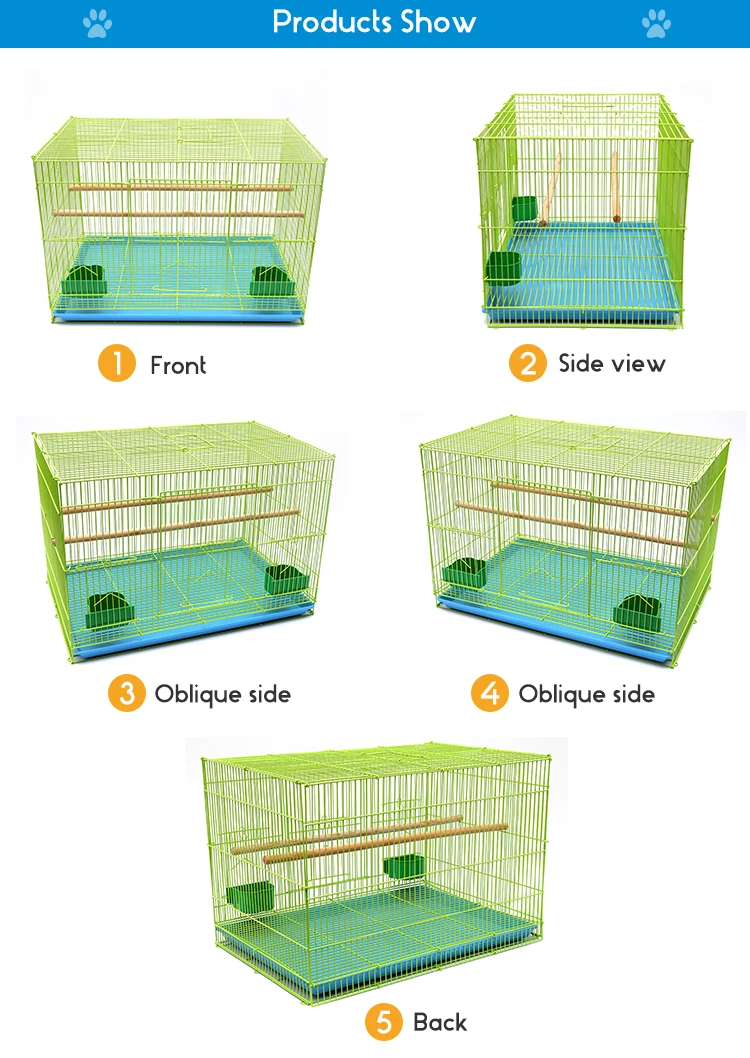 Wholesale Bird Cage Manufacturers Foldable Metal Bird Cage For Sale