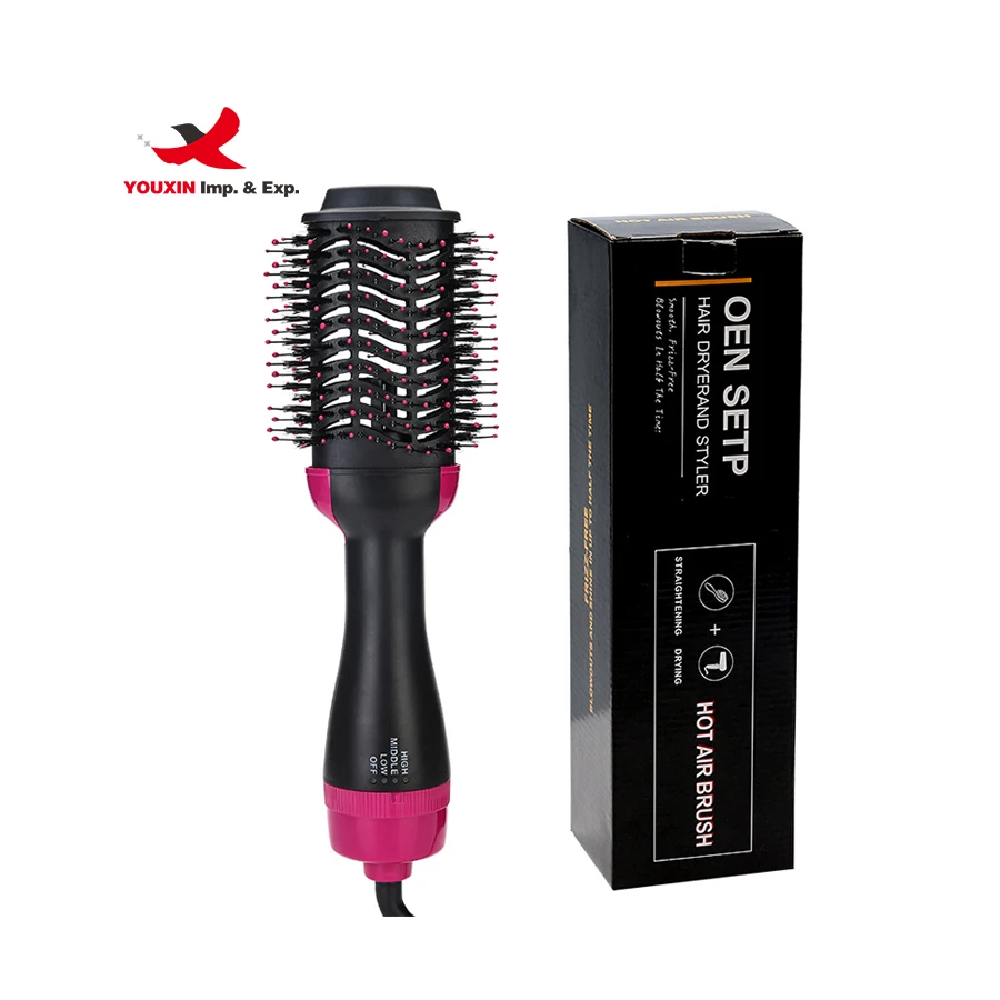 Fengfly Multifunctional Hot Air Combs Curly Hair Brushes Iron Curler ...