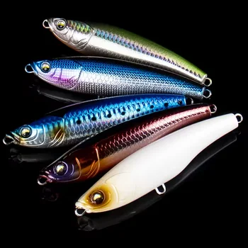 CHEERY 110mm 52.5g Saltwater Long Casting Pencil Fishing Lure Sinking Sea Bait Spook Pencil with Single Hook Stickbait Tackle – Pencil – view 5