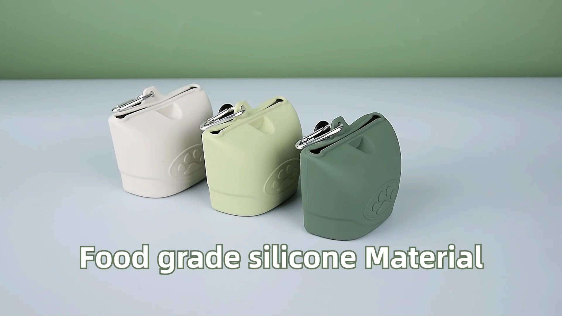 Best Dog Snack Bag Treat Training Pouch Bag Silicone Dog Treat Pouch