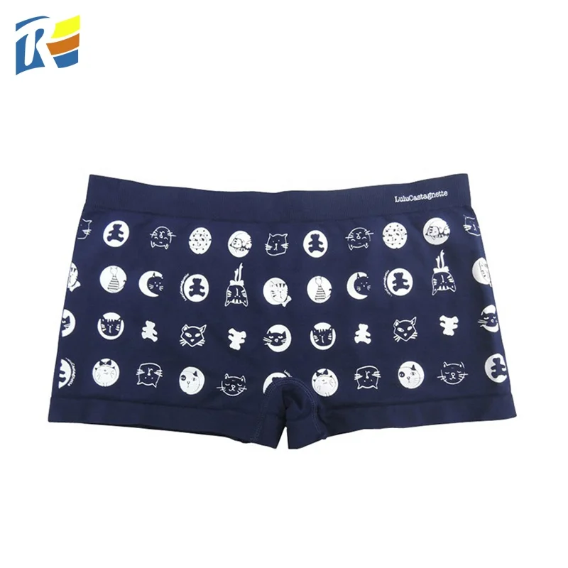 Высококачественное милое детское нижнее белье с милым принтом для маленьких детей, боксеры для девочек, шорты