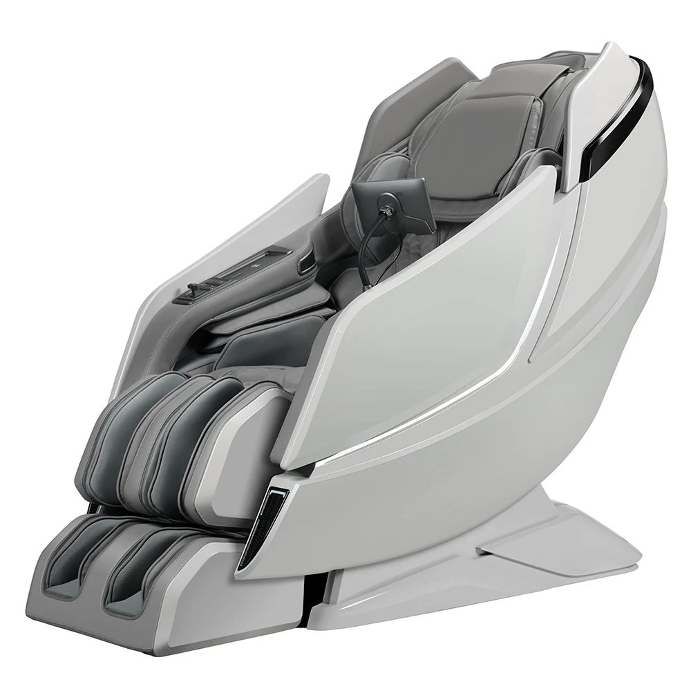 Smart Automatic Recliner Electric 4D Zero Gravity Full Body Shiatsu SL Track Foot SPA Massage Chair