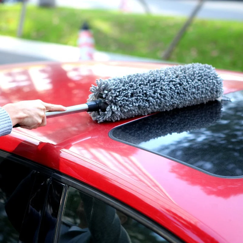 Relentless Drive Car Duster Kit – Microfiber Car Brush Duster Exterior