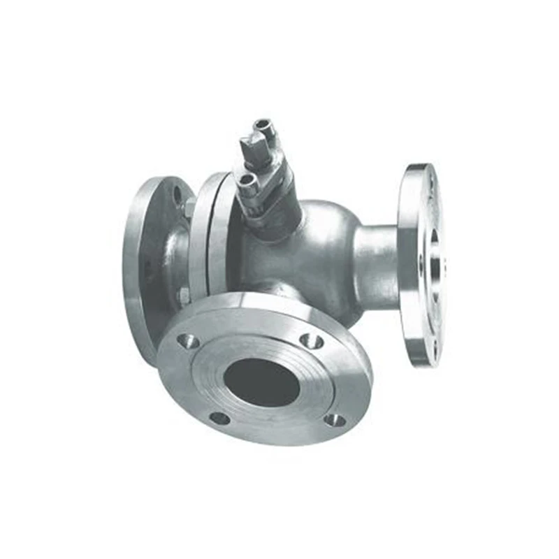 Normal Temperature Manual Stainless Steel Three-Way Flange Ball Valve