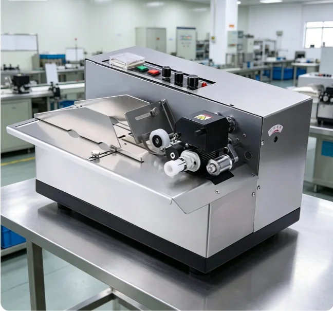 TEBAK MY380 Semi-Automatic Paging Date Code Coder Stable Continuous Date Printing Machine for Paper Labels