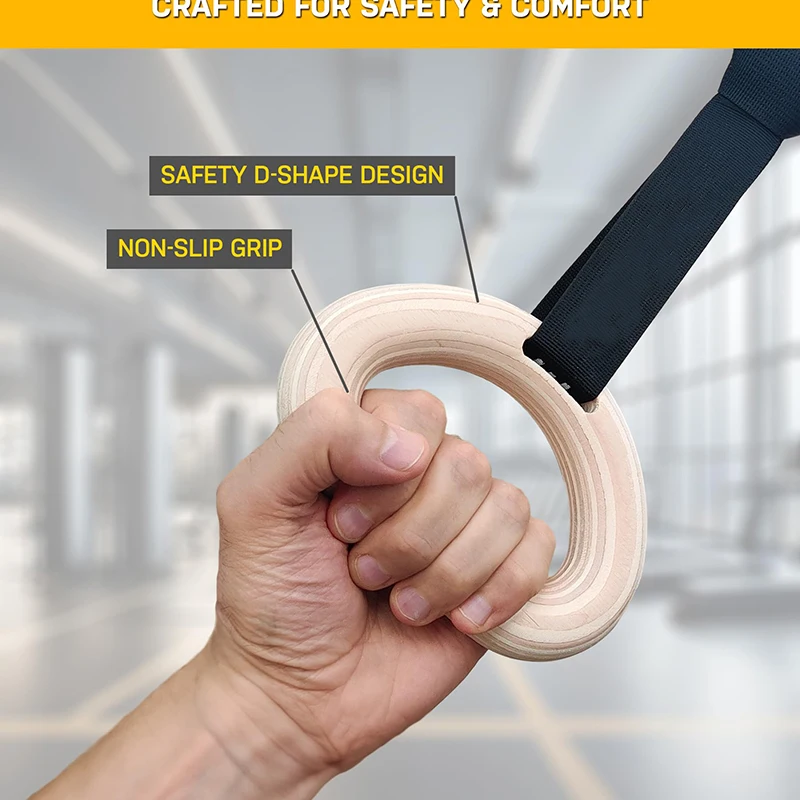 MKAS Calisthenics Pull up Handles - Pull up Grips, LAT Pull Down Gym Handles Design Attachment to Bars Barbells Home Workouts Gym Rings