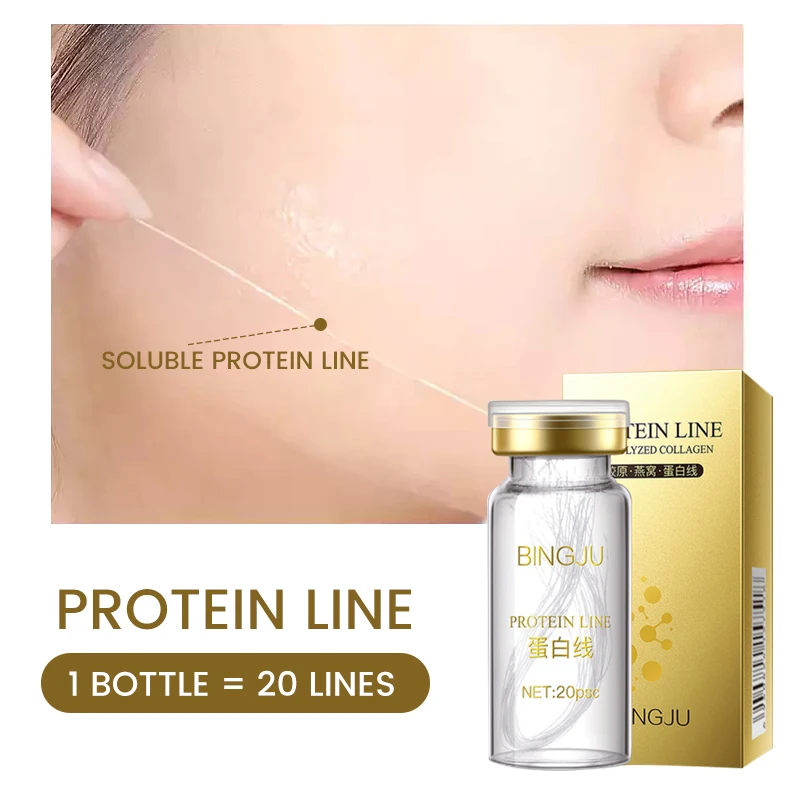High Quality Carving Set Golden Protein Line Thread Lift Gold Protein Line Face Care Firming