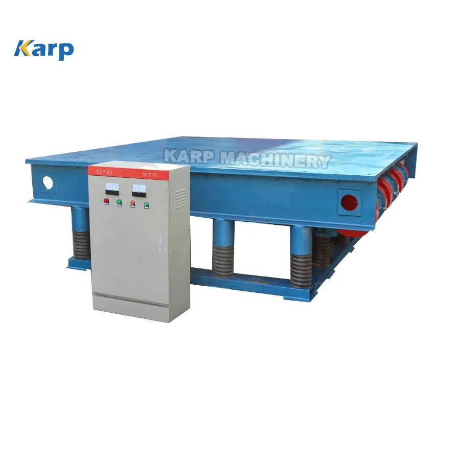 Paver Block Vibrating Table Price Table Vibrator for Compaction of Concrete Mold
