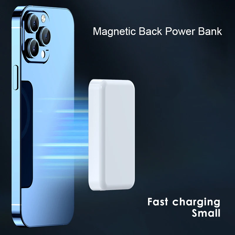 10000mAh Magnetic Portable Battery PD 30W Fast Charging Wireless Charger Magsafe Power Bank