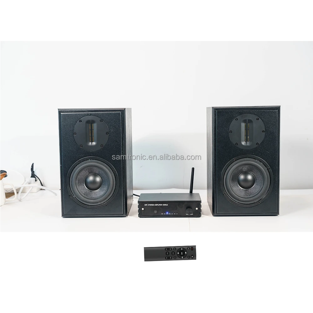 Samtronic Power Amplifier 2.0 Stereo Speaker Amplifier Hifi Amplifier