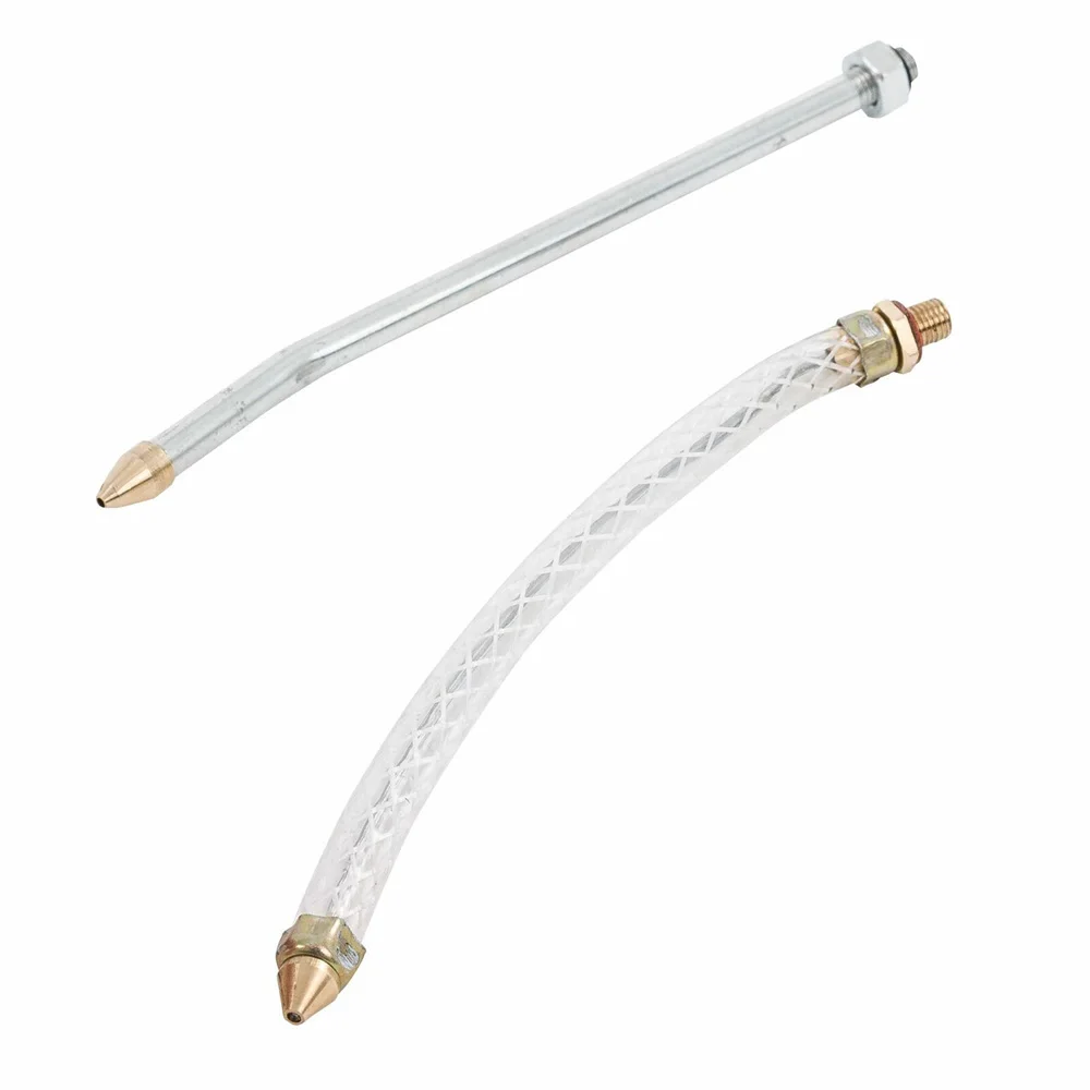 Oliatore a pressione in metallo con ugello flessibile 300ml yt-06913 yato