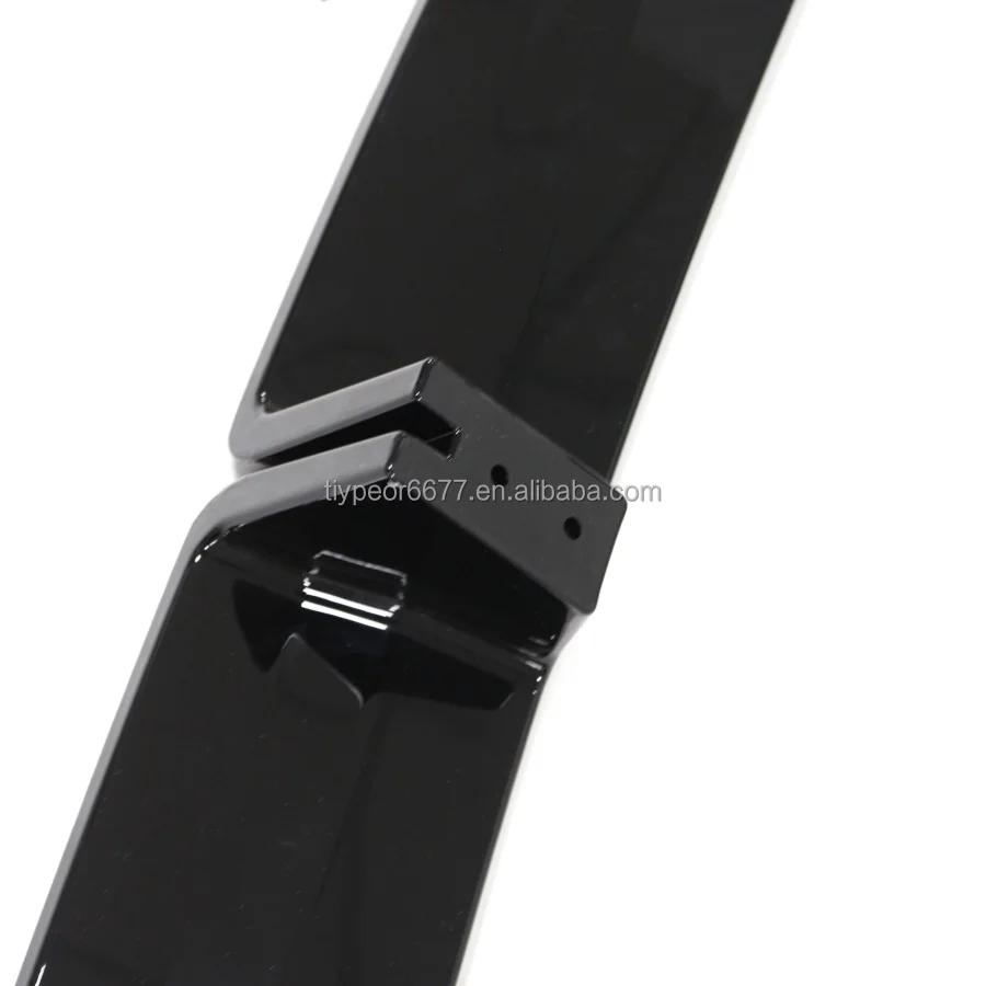 product tiypeor auto exterior abs diffuser body kit front bumper lip for bmw x5 g05 2023   2024 car  part plastic abs front splitter-11