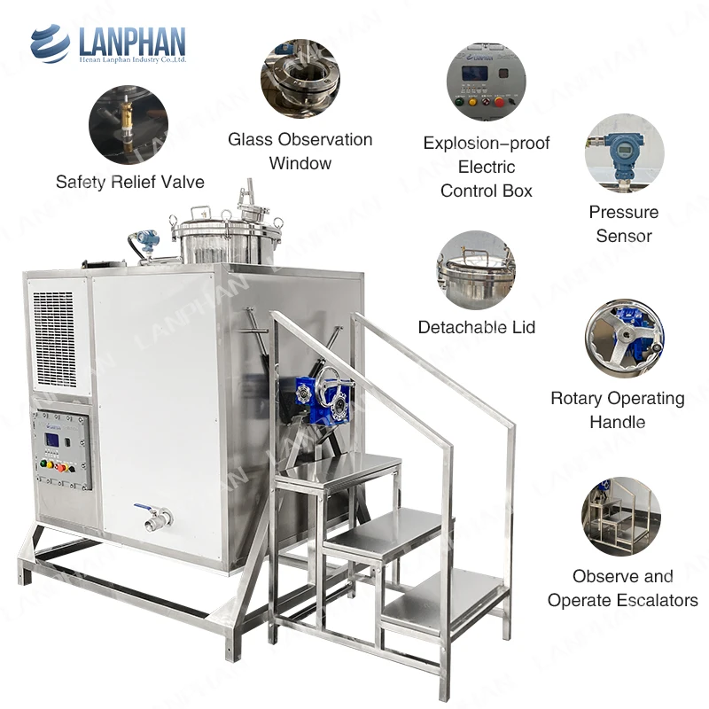 Continous Recycling Solvent Recovery Distillation Machine for Hydrocarbon Liquid Solvent