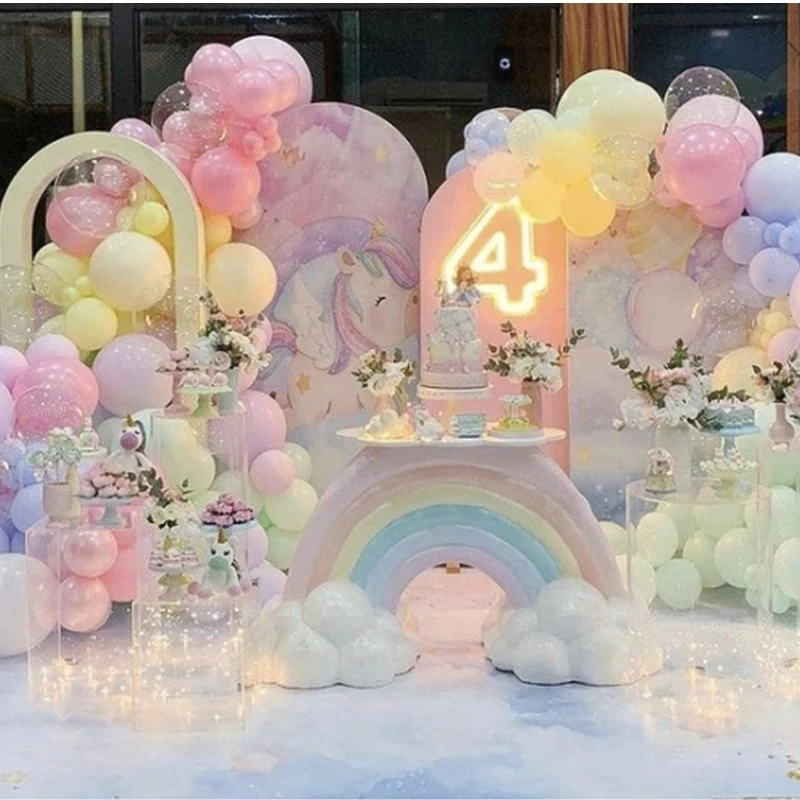 6Type Custom Wedding Backdrop Aluminum Backdrop Stand for Events Flower Balloon Arch Party Background Other Wedding Decorations