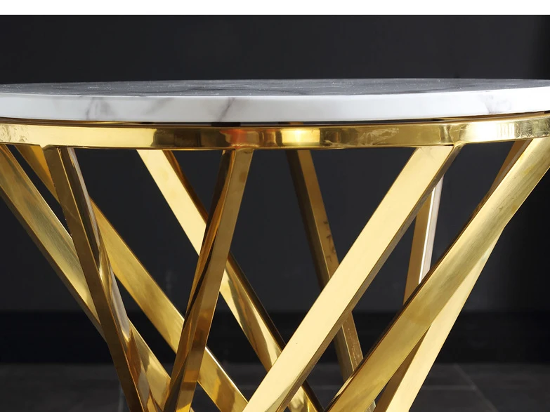 Gold Table Leg Coffee Table Base Stainless Steel Table Base