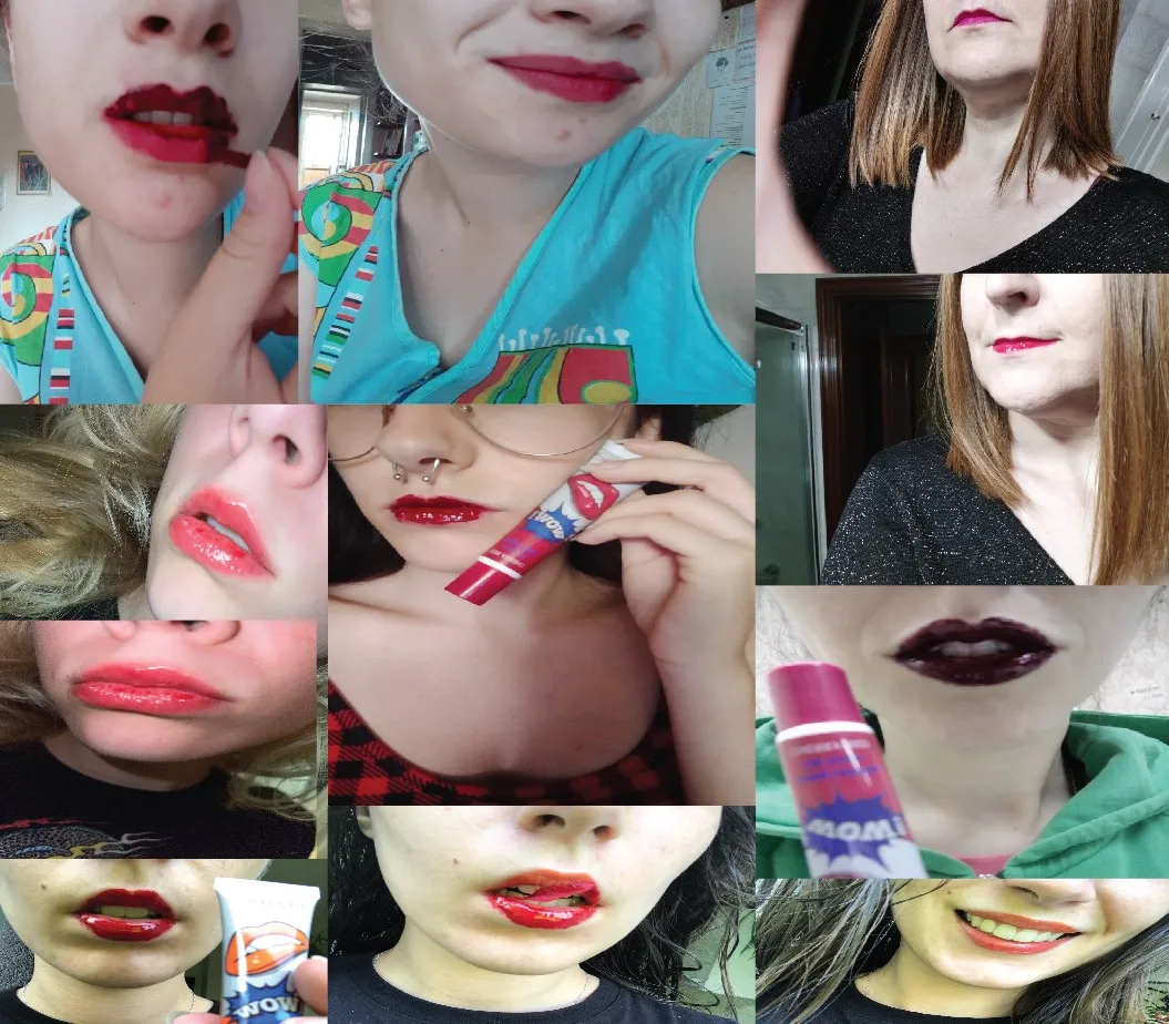 6 видов цветов татуировки волшебного цвета отшелушивающая маска оттенок, Длительное Действие, водостойкая, карандаш для губ блеск для губ