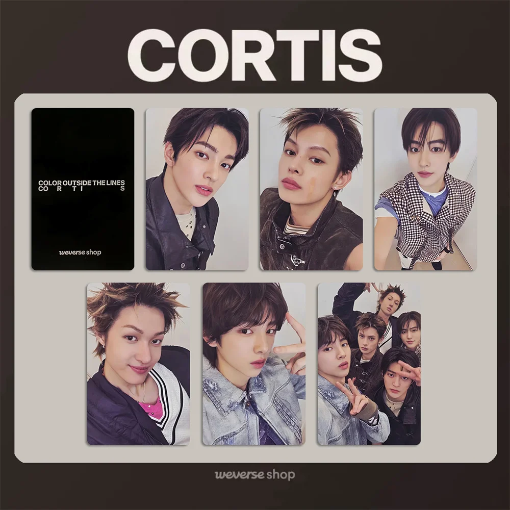 KPOP CORTIS HD Photocards Martin James Juhoon Seonghyeon Keonho