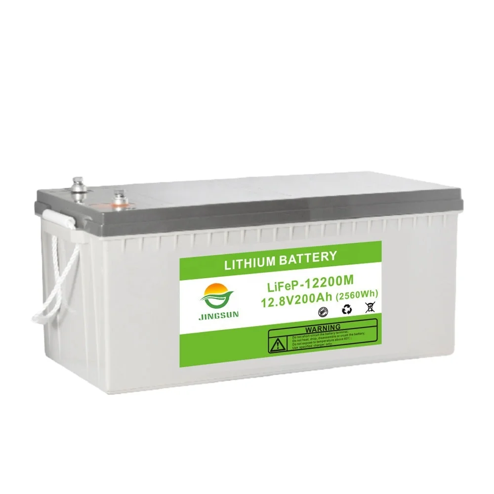Large Capacity 2kwh Lithium Iron Phosphate Battery Solar Energy Storage Lithium Ion Batteries 12v 200ah Lifepo4 Battery