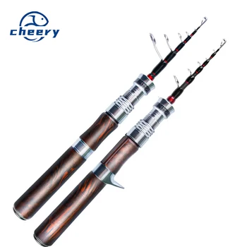 Fishing Fan Qingchuan Carbon Telescopic Travel Rod Soft Tune Action L-adjustable Portable Stream Use Micro-object Lu Fishing Rod – Soft Lure – view 2