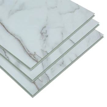 Marble Design Vinyl Plank Floor Waterproof 4mm SPC Flooring for Indoor Stone plastic Composite  Floor