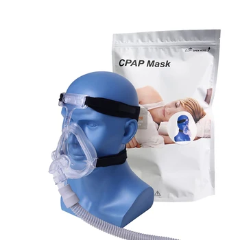 Full Face CPAP Nasal Silicone Mask for CPAP machine