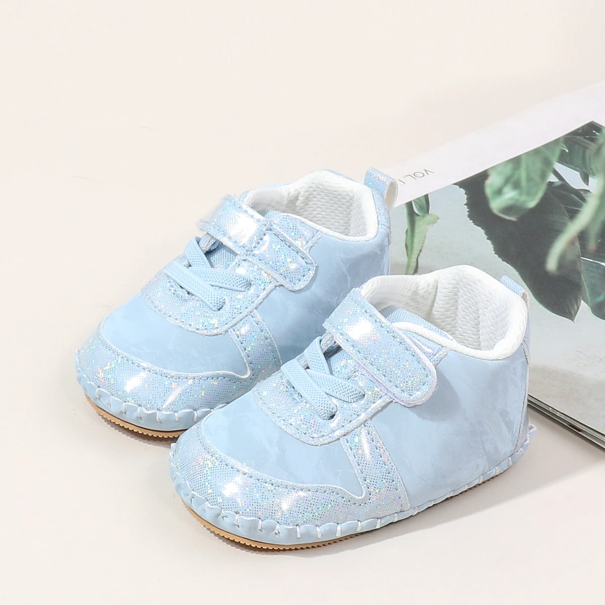 High Quality Baby Sneakers Soft PU Anti-Slip Sole Light Breathable Rubber Flat Walking Style Spring Autumn Newborn Toddler Boys manufacture