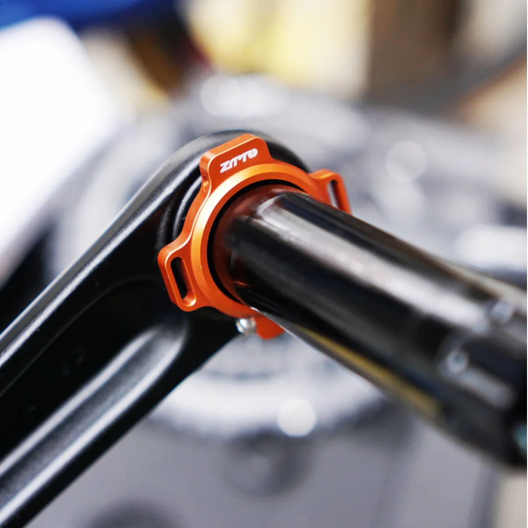 ZTTO MTB Crank Chain ring Adjuster Bottom Bracket Preload Adjuster Kit DUB Crank 28.99 Spindle Adapter Aluminum Alloy