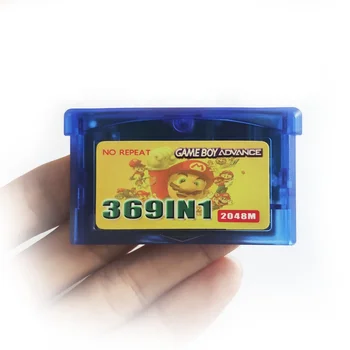 369 in 1 Games Multi Cart Cartridge for GBA | Includes Free
