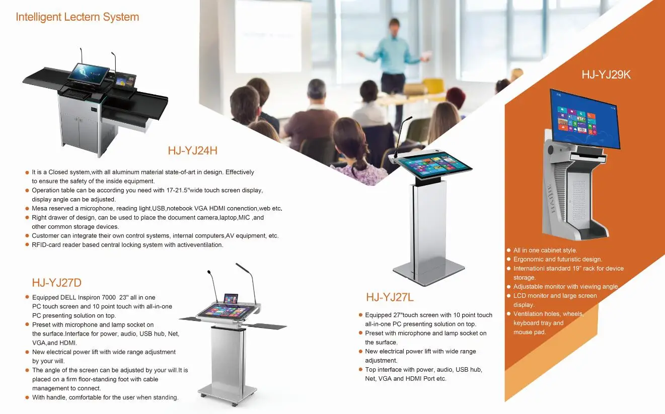 Professional Manufacturer Supplier Digital Lectern Smart Classroom ...