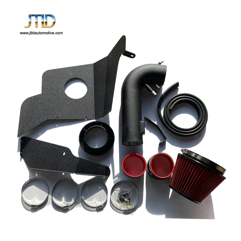 JTLD INT-FD-013 Cold Shield Air Intake Filter for Ford Mustang GT 5.0 L V8 2015-2017 Cold Air Intake Induction System Kit
