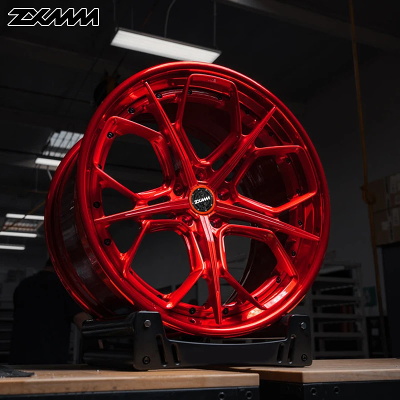 ZXMM マグネシウムホイール 鍛造カーボンファイバーホイール 5x114.3