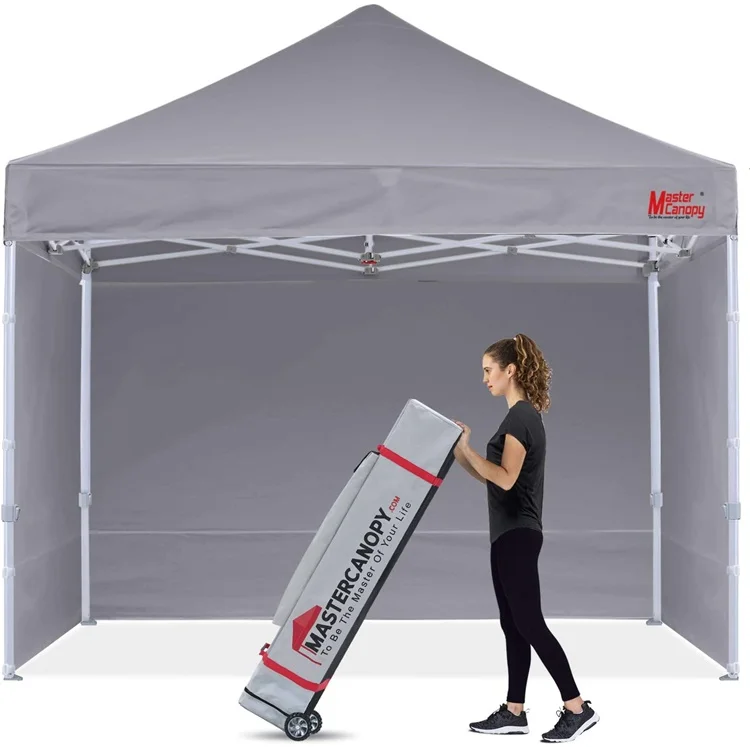 Mastercanopy Ez Pop-up Canopy 8x8 Commercial Instant Canopy With 4 ...