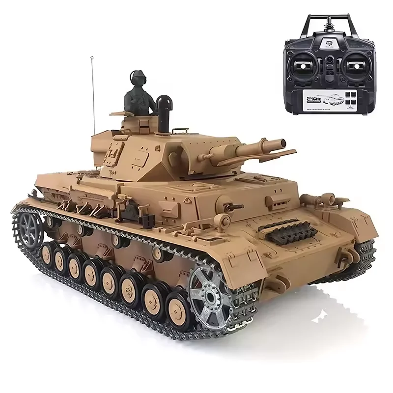 ヘンロン1/16 レオパルド(戦車) HengLong 1/16 レオパルド2A6 2.4GHz（金属ギアボックス・金属