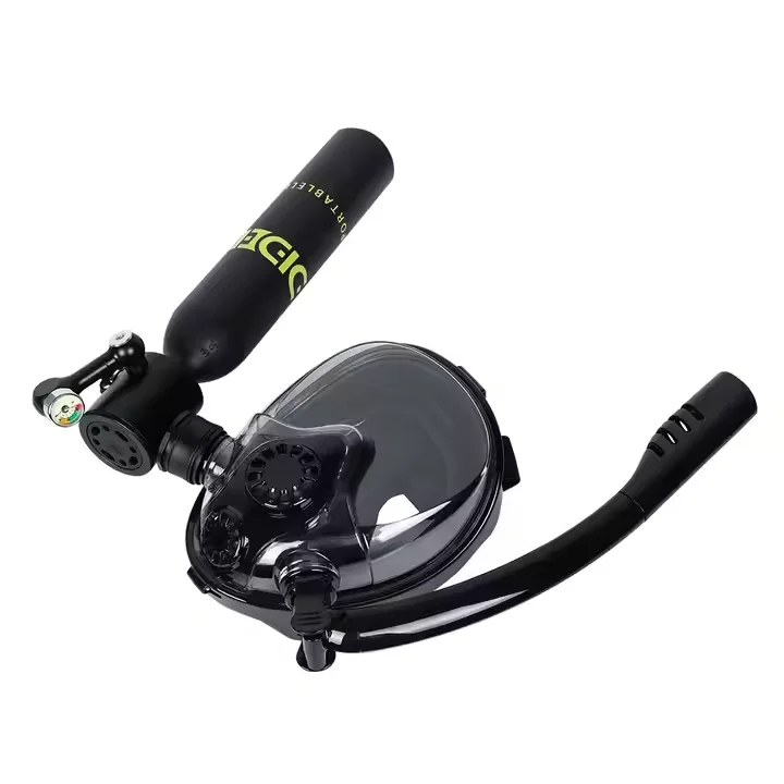 RS DIDEEP X3000PLUS Refillable 0.5L Mini Scuba Lung Breathing Air Tank With Sub Mask Portable Bag