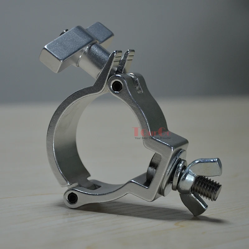 TUV Quick Release Hook Clamp 2″ 50mm 100kg 220lbs Stage Lighting Pipe Truss  Tube Clamp - TourGo Event Solution Co., Ltd
