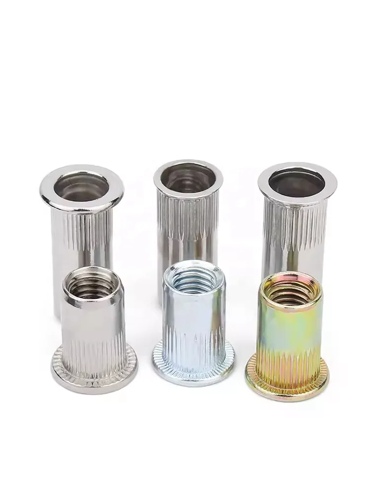 Factory Custom Fasteners High Quality Knurled Blind Hole Nut 304