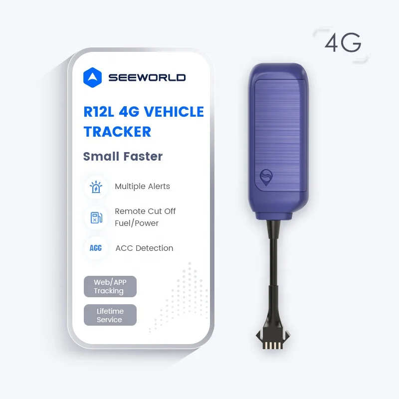 Easy to Install 4g Tracking Device Gps Car Tracker With Overspeed Alarm Online Tracking System