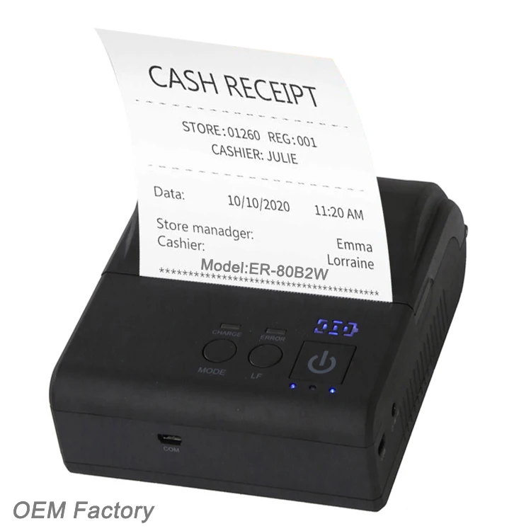 3nStar LIQ - POS impresora térmica portátil Bluetooth/USB 80mm de recibos y  etiquetas | PC Factory