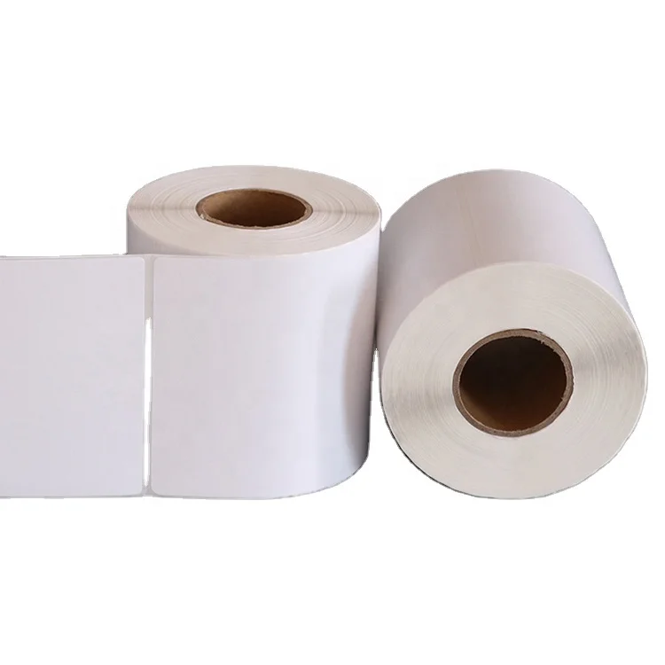 Customized size or colour thermal sticker printer paper for logistics industrial label sticker