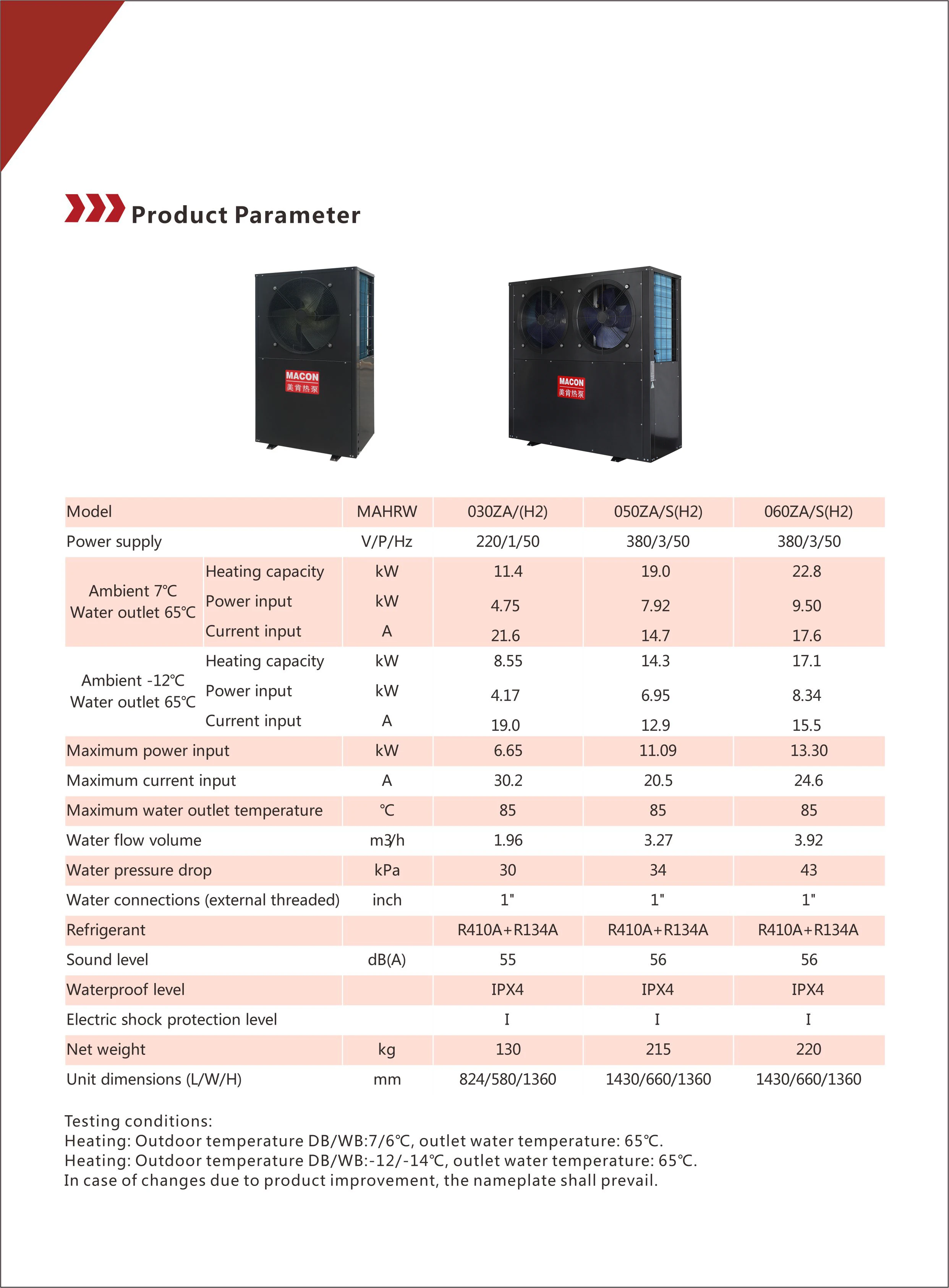 Commercial & Industrial Heat Pump 85c High Temperature Hot Water Heater