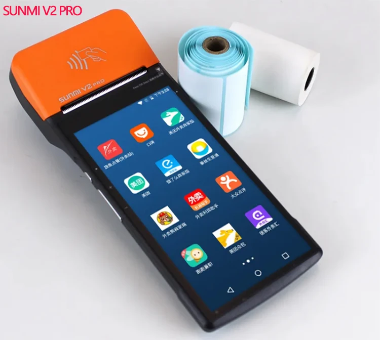New Pos Systems Payment Terminal Sunmi P2 V2 Pro Android 11 Card