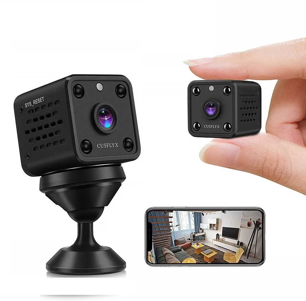 Camera Action Cop Cam 1080P Mini Spy Camera Motion Detection Tiny Secret Surveillance Camera Indoor and Outdoor Use Camera,8G Hidden Nanny Cam Night Vision