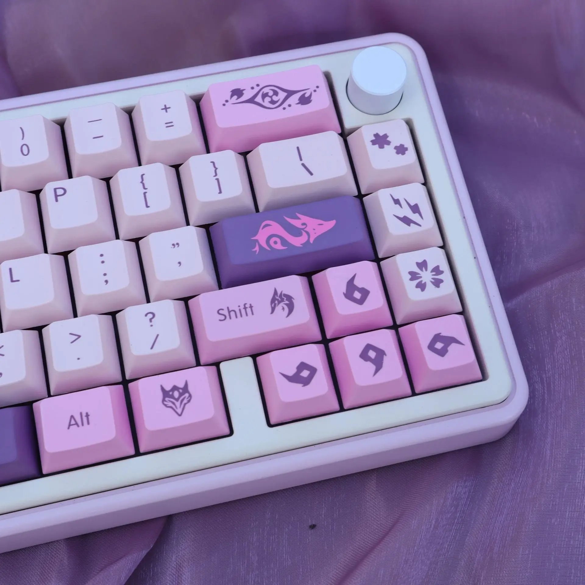 HZGAMER CHERRY ProfileDye Sublimation Keycaps, 134 Keys Custom ...