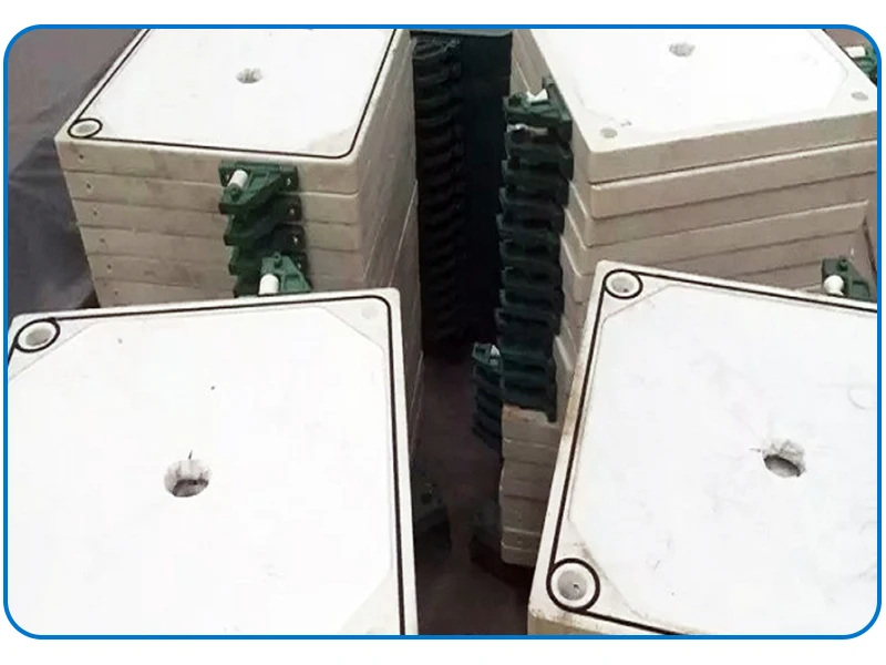 Фильтровальные пластинки полипропилена ISO PP прессы фильтра 13