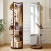 0447 Walnut + Solid Wood + Rubberwood