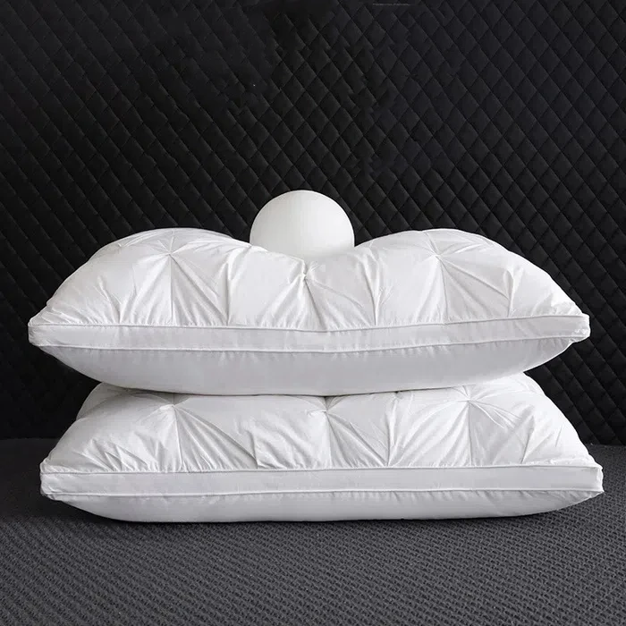 Sleeping Fluffy OCS Downpass Certificates 50x70 European Standard Insert 50% White Duck Feather 50% Duck Down Pillow